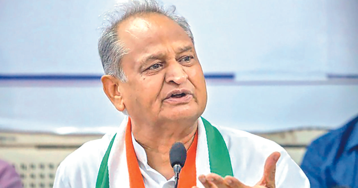 Maha development shows BJP wants to eliminate Oppn at any cost: Gehlot